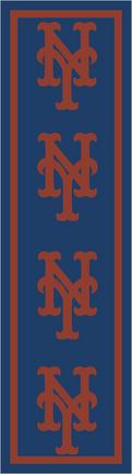 New York Mets 2' 1" x 7' 8" Team Repeat Area Rug Runner