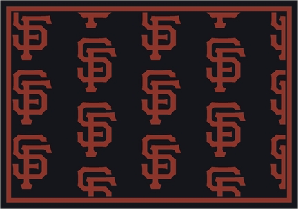 San Francisco Giants 2' 1" x 7' 8" Team Repeat Area Rug Runner