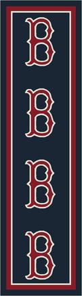 Boston Red Sox 2' 1" x 7' 8" Team Repeat Area Rug Runner