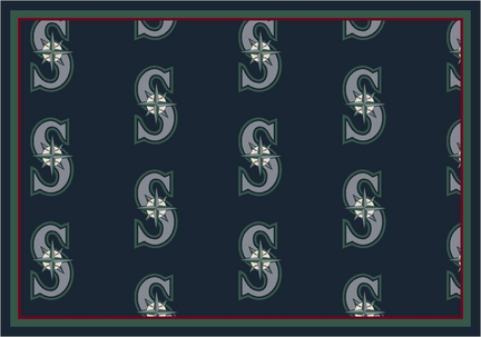 Seattle Mariners 2' 1" x 7' 8" Team Repeat Area Rug Runner