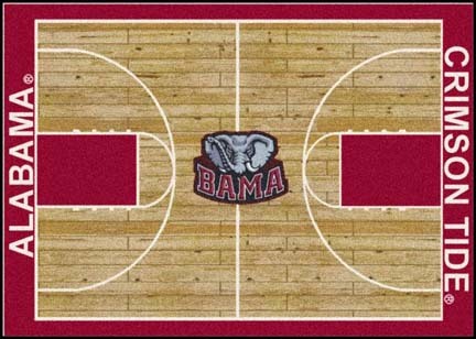 Alabama Crimson Tide 5' 4" x 7' 8" Home Court Area Rug