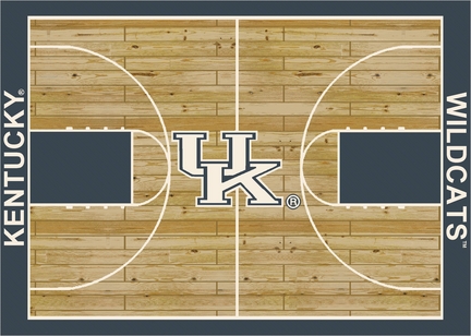 Kentucky Wildcats 5' 4" x 7' 8" Home Court Area Rug