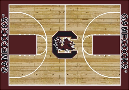 South Carolina Gamecocks 7' 8" x 10' 9" Home Court Area Rug