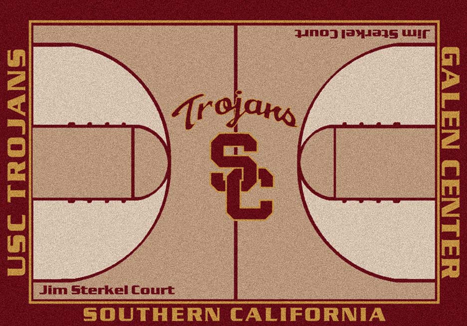 USC Trojans 5' 4" x 7' 8" Home Court Area Rug