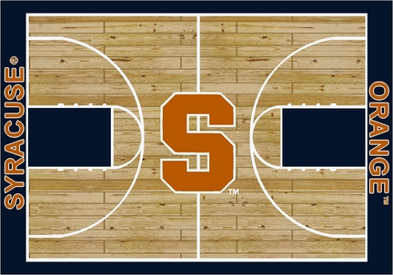 Syracuse Orangemen 5' 4" x 7' 8" Home Court Area Rug
