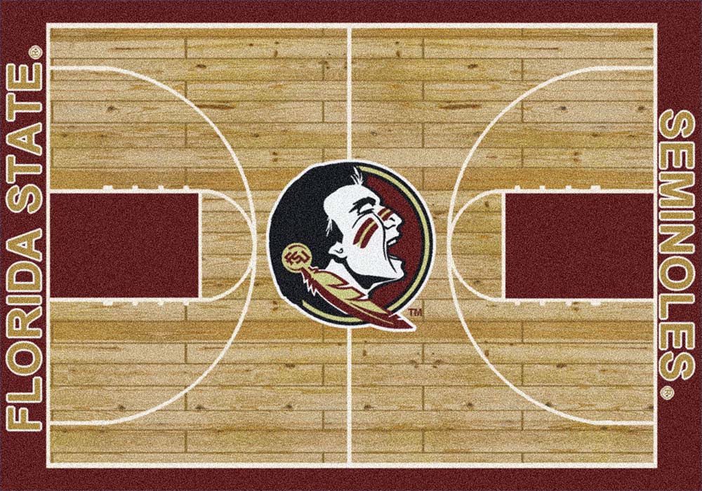 Florida State Seminoles 5' 4" x 7' 8" Home Court Area Rug