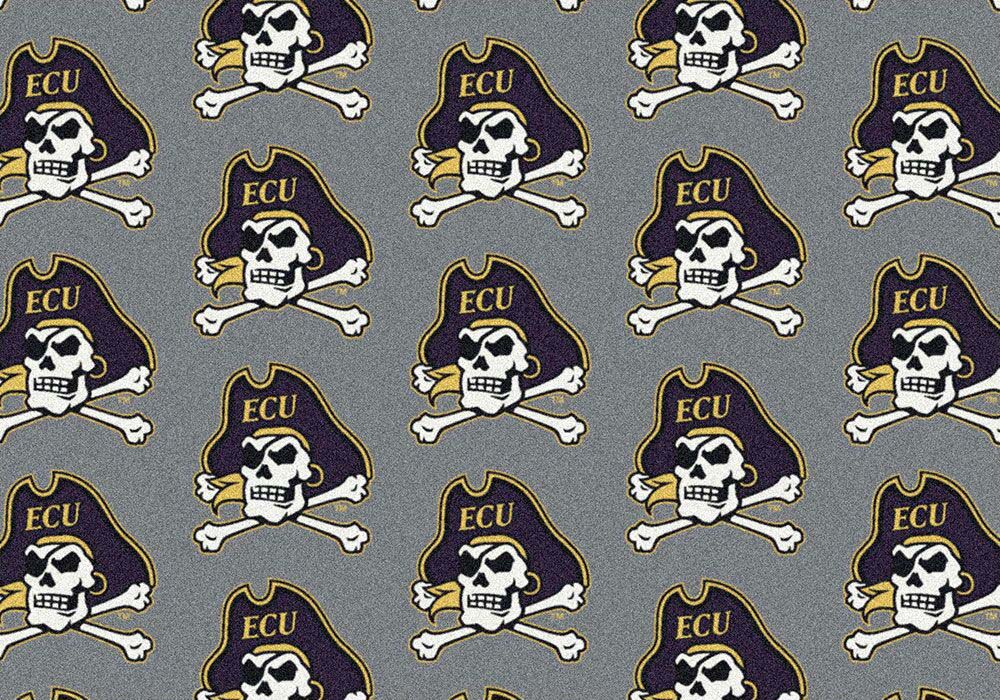 East Carolina Pirates 7' 8" x 10' 9" Team Repeat Area Rug