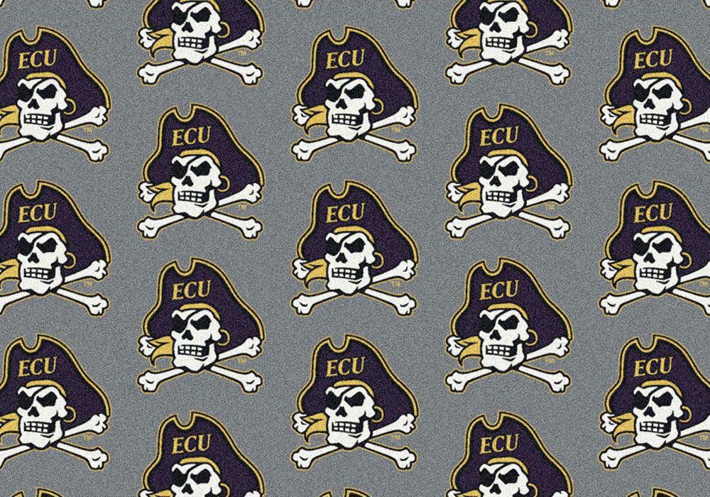 East Carolina Pirates 3' 10" x 5' 4" Team Repeat Area Rug