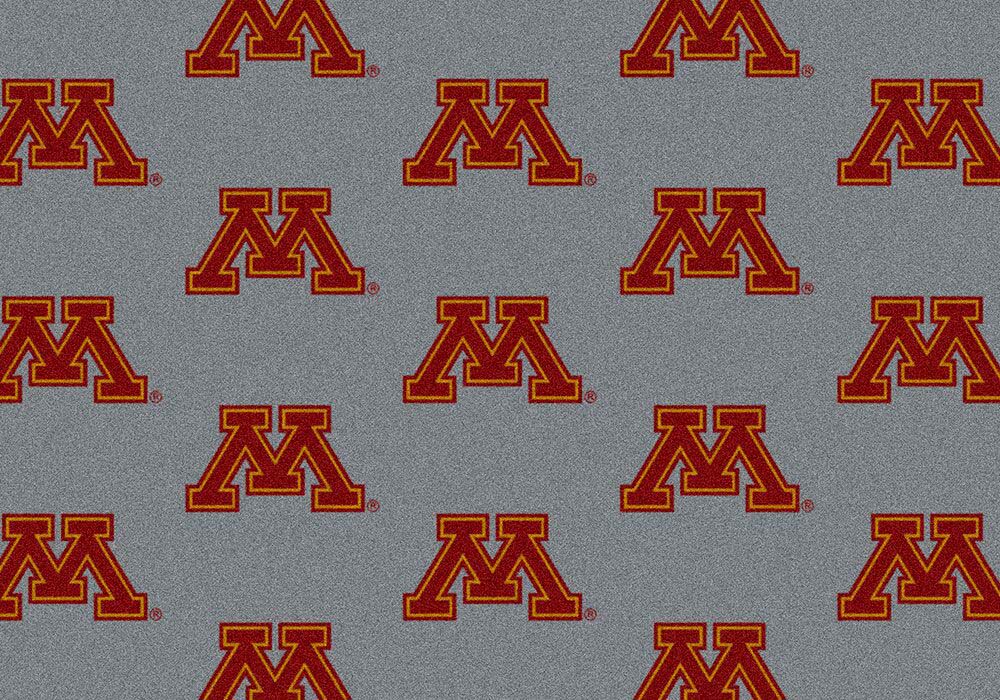 Minnesota Golden Gophers 3' 10" x 5' 4" Team Repeat Area Rug