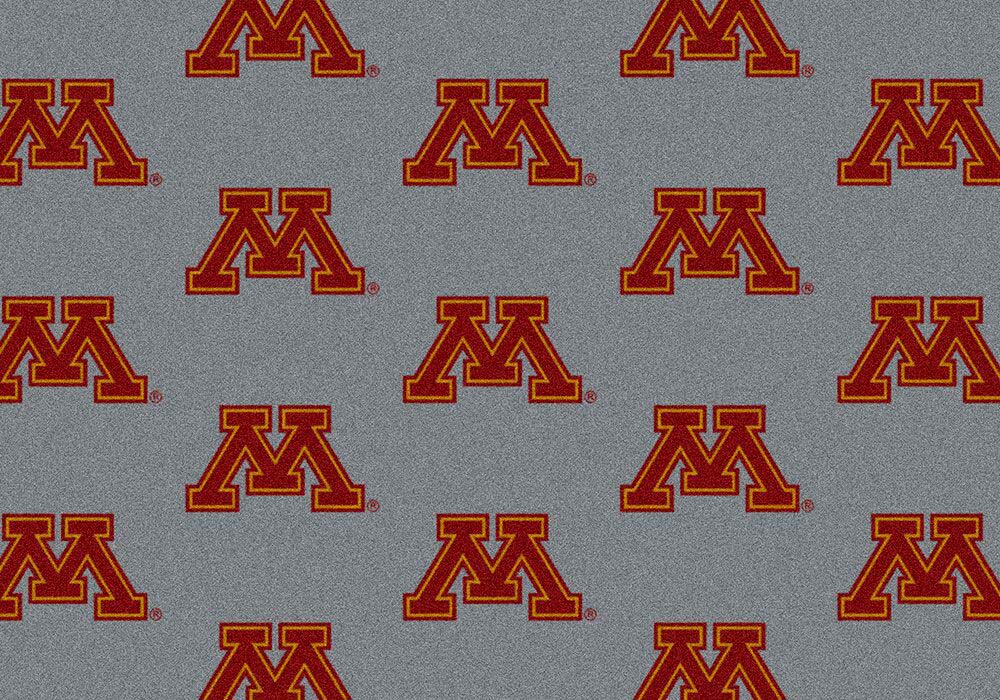 Minnesota Golden Gophers 3' 10" x 5' 4" Team Repeat Area Rug