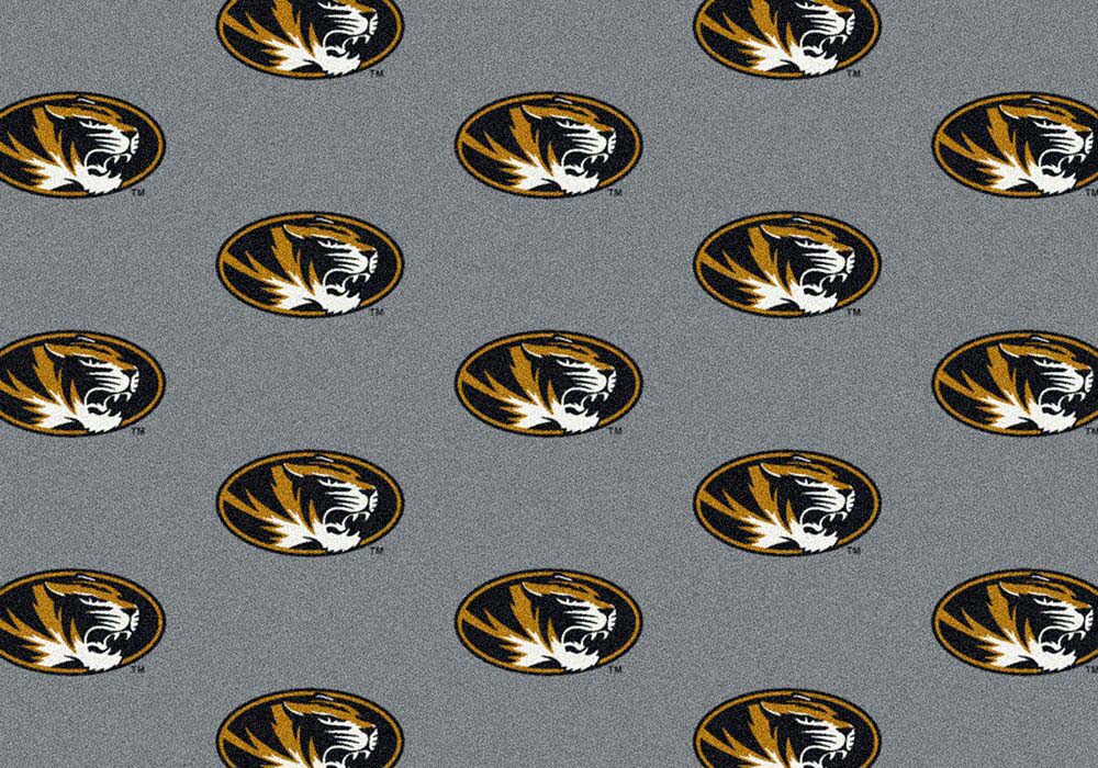 Missouri Tigers 3' 10" x 5' 4" Team Repeat Area Rug