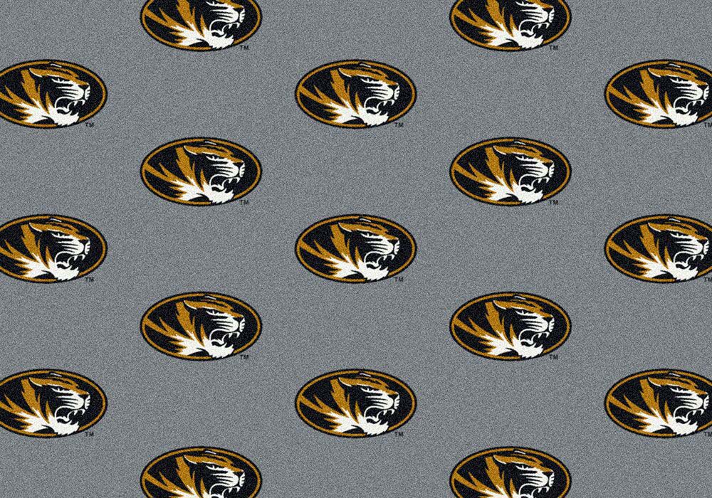 Missouri Tigers 3' 10" x 5' 4" Team Repeat Area Rug