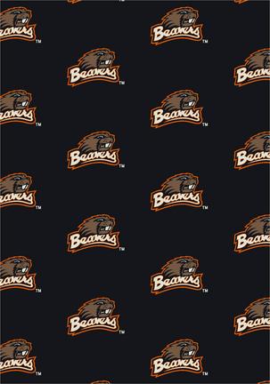 Oregon State Beavers 7' 8" x 10' 9" Team Repeat Area Rug