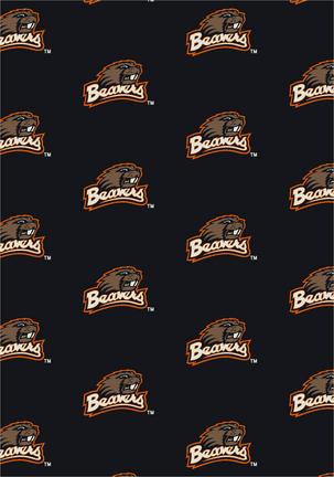 Oregon State Beavers 3' 10" x 5' 4" Team Repeat Area Rug