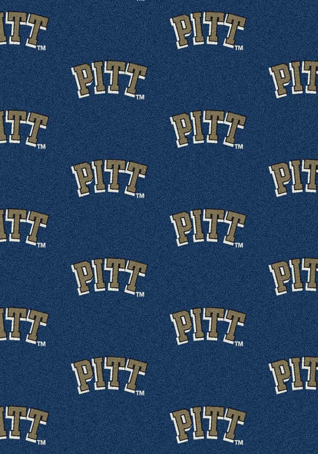 Pittsburgh Panthers 3' 10" x 5' 4" Team Repeat Area Rug