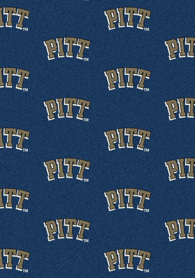 Pittsburgh Panthers 3' 10" x 5' 4" Team Repeat Area Rug
