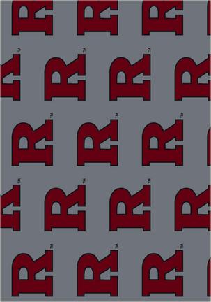 Rutgers Scarlet Knights 5' 4" x 7' 8" Team Repeat Area Rug