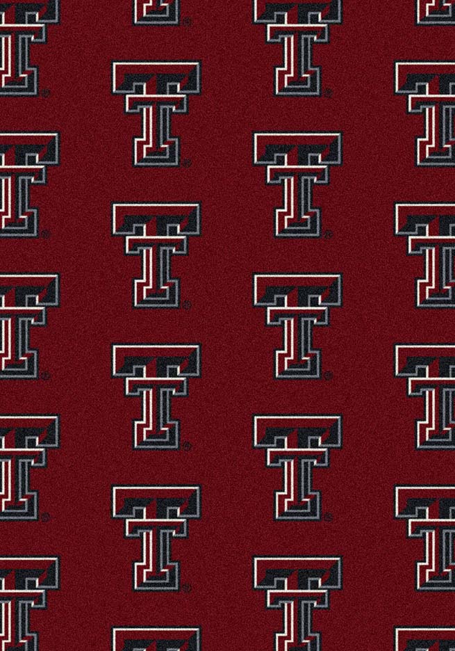Texas Tech Red Raiders 5' 4" x 7' 8" Team Repeat Area Rug