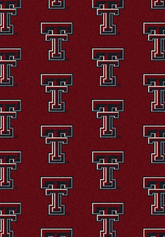 Texas Tech Red Raiders 5' 4" x 7' 8" Team Repeat Area Rug