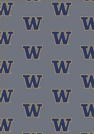 Washington Huskies 3' 10" x 5' 4" Team Repeat Area Rug