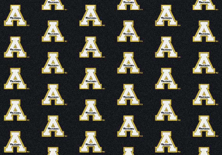 Appalachian State Mountaineers 7' 8" x 10' 9" Team Repeat Area Rug