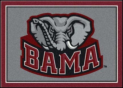 Alabama Crimson Tide "BAMA" 4' x 6' Team Door Mat