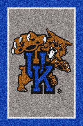 Kentucky Wildcats (Vertical) 5' x 8' Team Door Mat