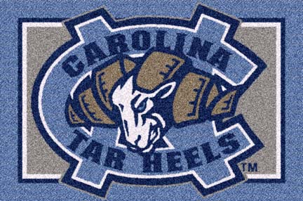 North Carolina Tar Heels 5' x 8' Team Door Mat