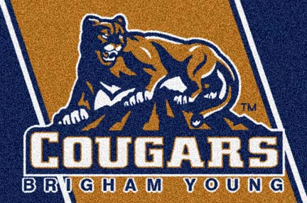 Brigham Young (BYU) Cougars 4' x 6' Team Door Mat