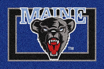 Maine Black Bears "Bear Face" 33" x 45" Team Door Mat