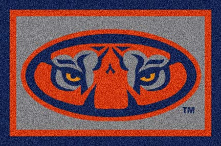 Auburn Tigers (Tiger Eyes) 5' x 8' Team Door Mat