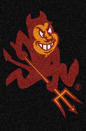 Arizona State Sun Devils "Devil" 5' x 8' Team Door Mat