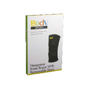 Body Sport&reg; Neoprene Knee Brace with Removable Stays (2X-Large)