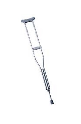 Aluminum Crutches for Children 4'2" - 4'6" - 1 Pair