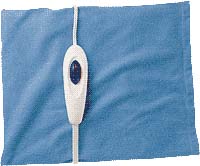 12" x 22" King Size KAZ Dry Heat Heating Pad