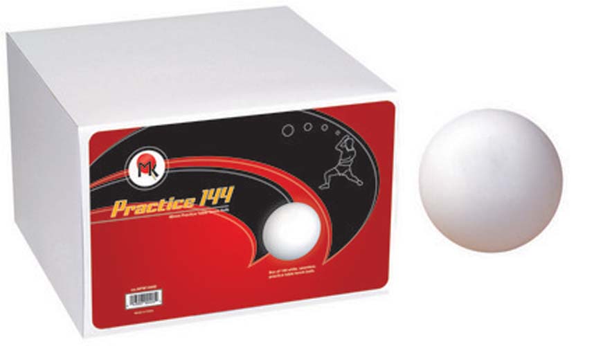 Practice Table Tennis Balls (Box of 144) from Martin Kilpatrick