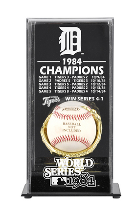 1984 Detroit Tigers World Series Champions Display Case