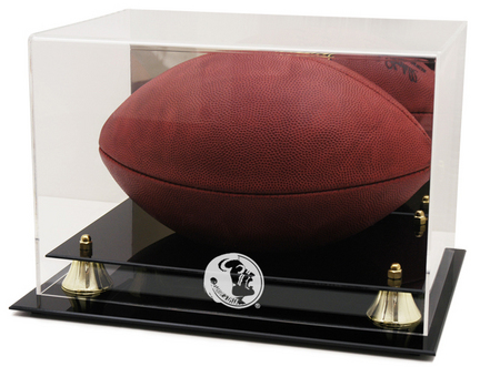 Florida State Seminoles Logo Golden Classic Football Display Case