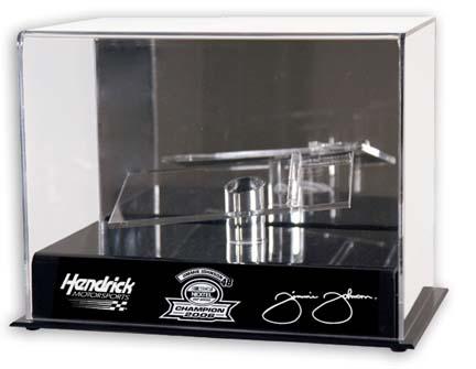 Jimmie Johnson 2006 Nextel Cup Champion 1:24 Scale Die-Cast Car Display Case with Platform