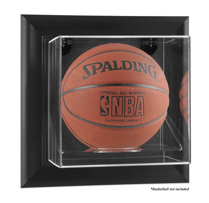 Framed Wall Mounted Basketball Display Case