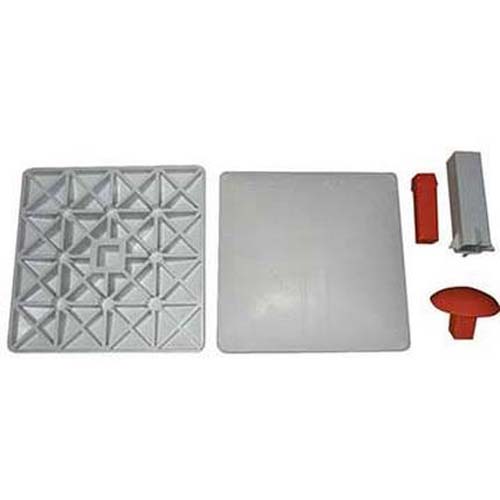 15" x 15" x 3" Disengaging Bases - Set of 3