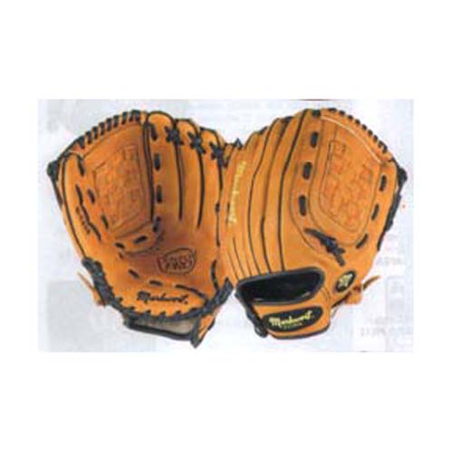 12 3/4" Basket Web Baseball Glove from Markwort (Worn on Right Hand)