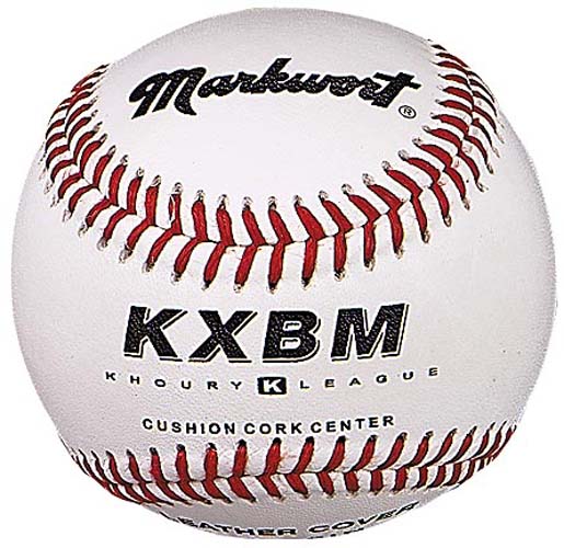 9" Khoury League Practice Baseballs from Markwort - (One Dozen)