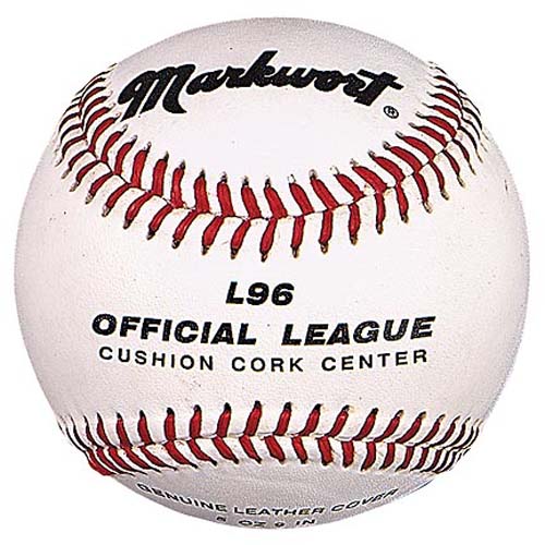 9" L96 Top Grade Quality Baseballs from Markwort - (One Dozen)