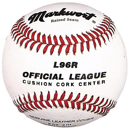 9" Raised Seam Baseballs from Markwort - (One Dozen)