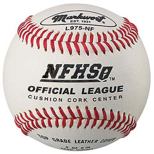 Pro Premium Quality NFHS Baseballs from Markwort - One Dozen
