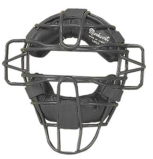 Adult Size Professional Model Catcher's / Umpire's Mask from Markwort (Black)