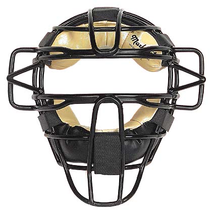 Adult Size Professional Model Two Color Catcher's / Umpire's Mask from Markwort