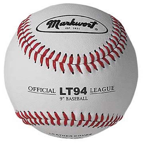 9" Leather Cover Baseballs from Markwort - (One Dozen)