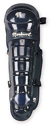 17" Intermediate Single Knee Cap Leg Guards with Wings from Markwort - One Pair